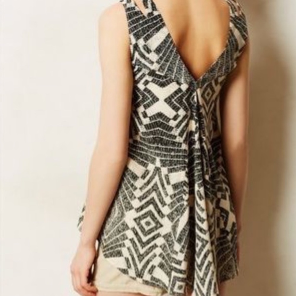 Anthropologie Fynn & Rose Paxi Silk Tank